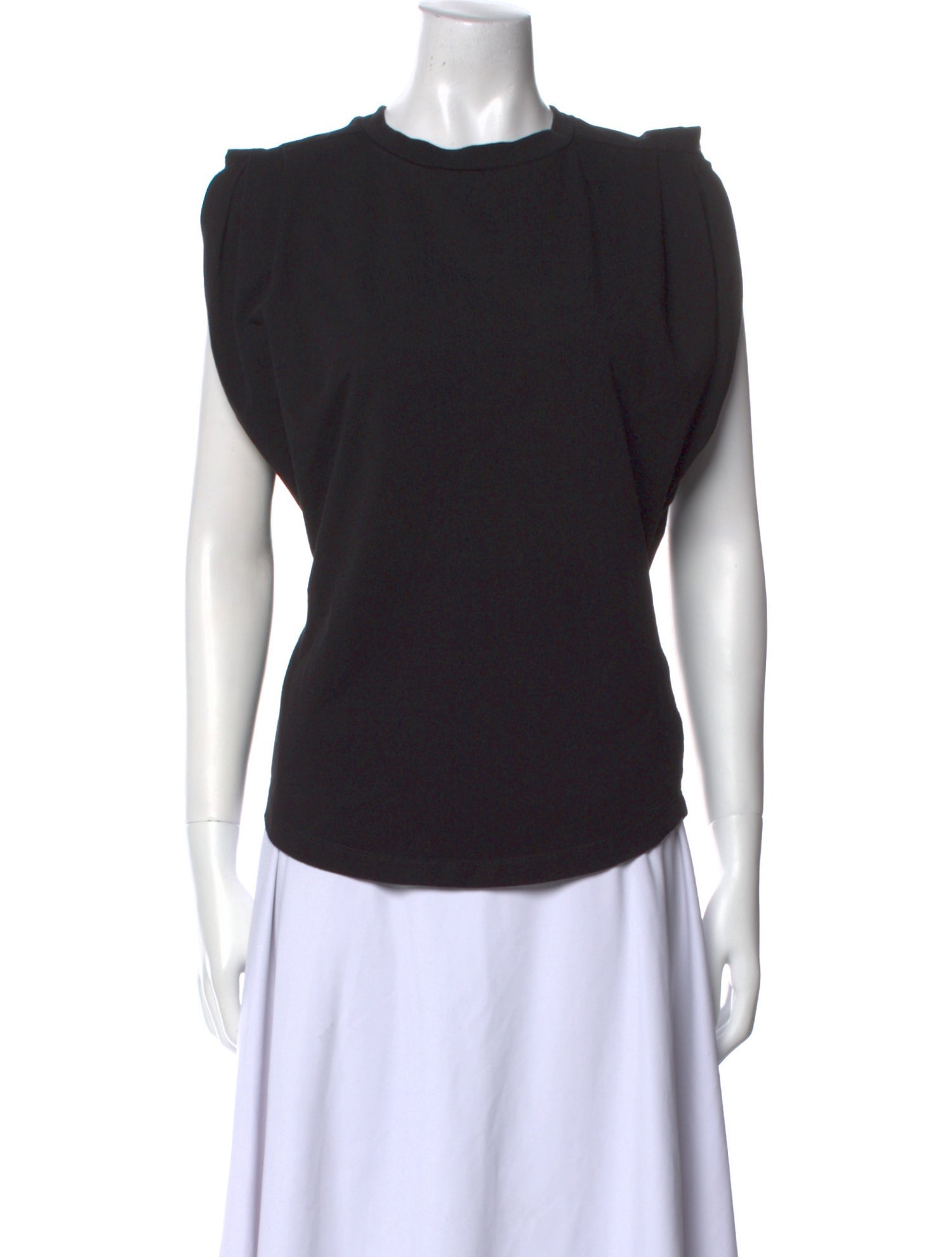 Isabel Marant Crew Neck Short Sleeve Top