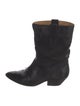 Isabel Marant Leather Western Boots