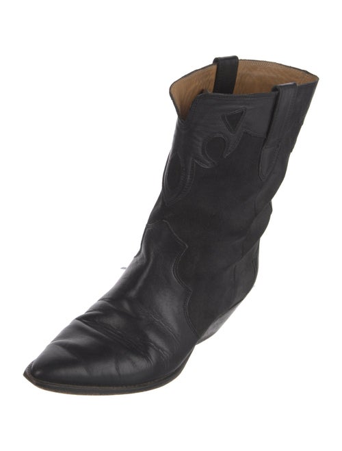 Isabel Marant Leather Western Boots