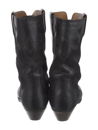 Isabel Marant Leather Western Boots