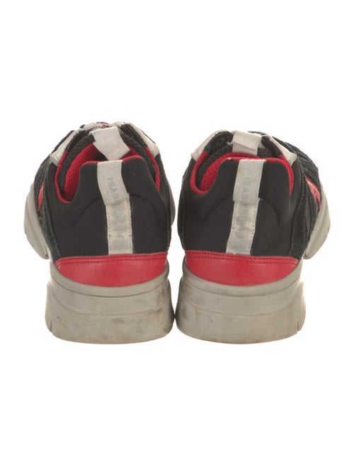 Isabel Marant Suede Printed Chunky Sneakers