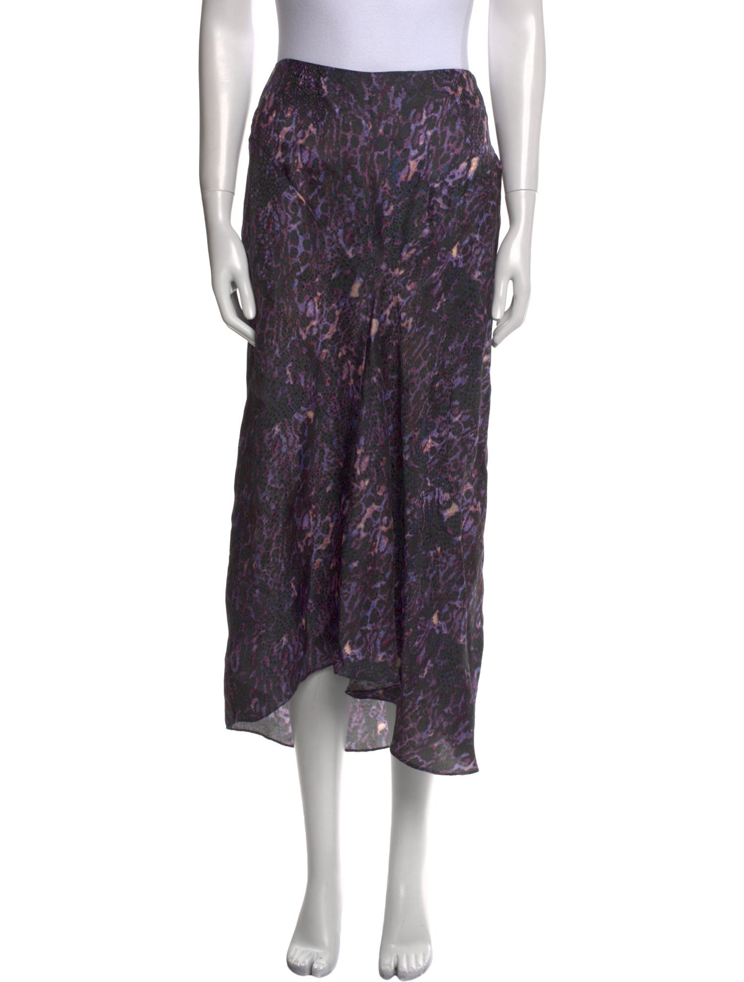 Isabel Marant Printed Midi Length Skirt