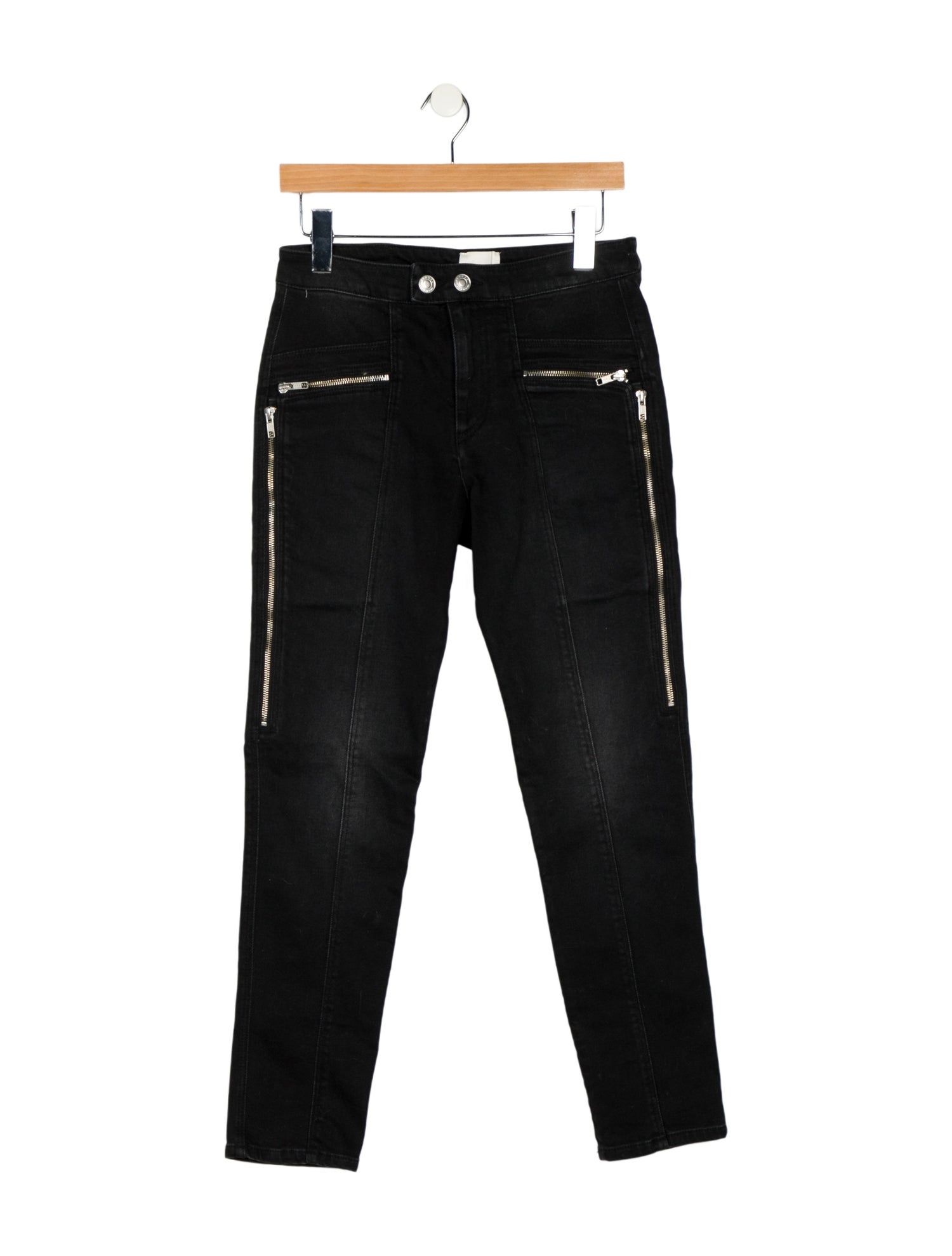 Isabel Marant Mid-Rise Skinny Leg Jeans