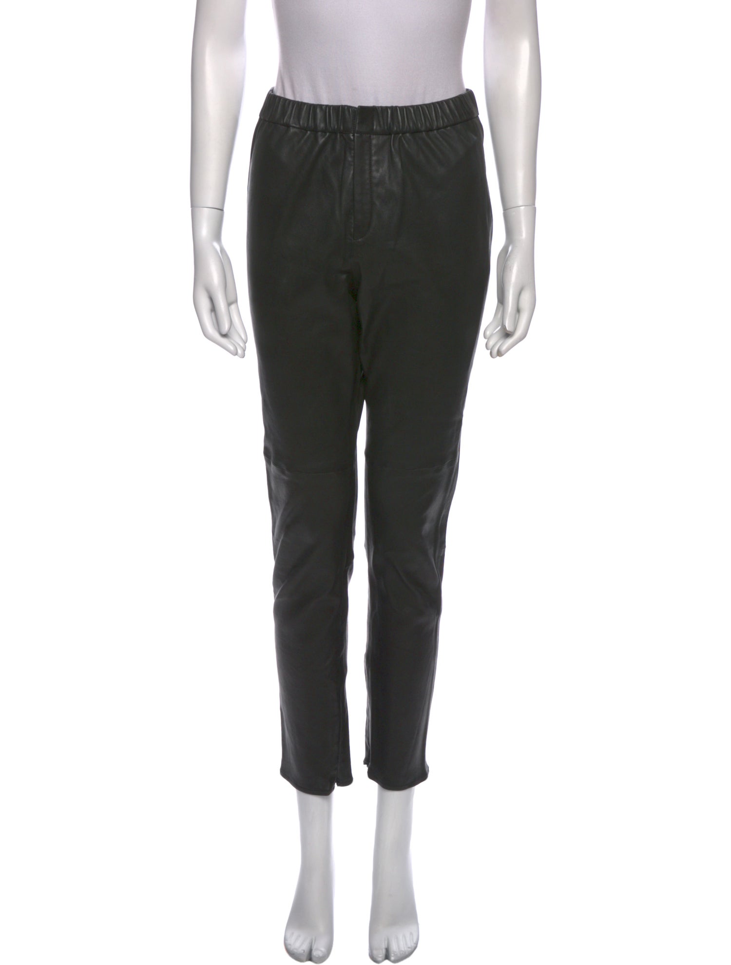 Étoile Isabel Marant Leather Skinny Leg Pants