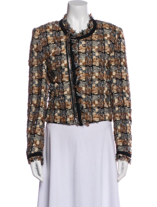 Isabel Marant Wool Tweed Pattern Evening Jacket