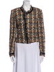Isabel Marant Wool Tweed Pattern Evening Jacket