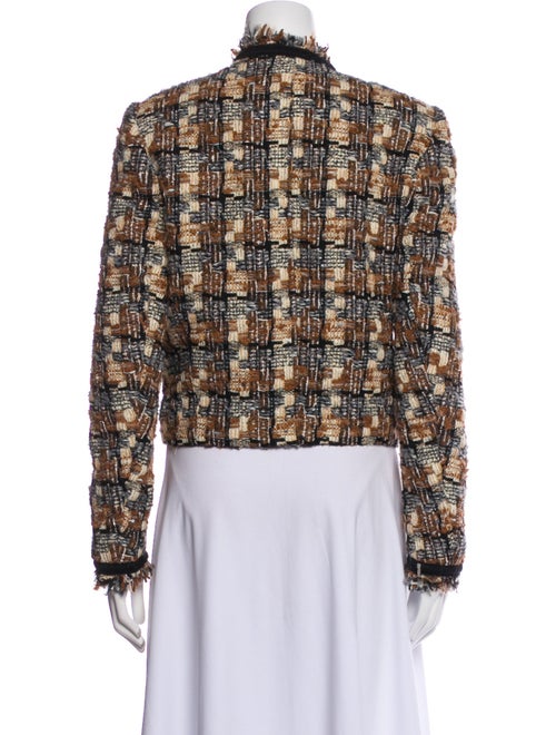 Isabel Marant Wool Tweed Pattern Evening Jacket