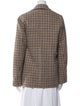 Étoile Isabel Marant Virgin Wool Houndstooth Print Coat