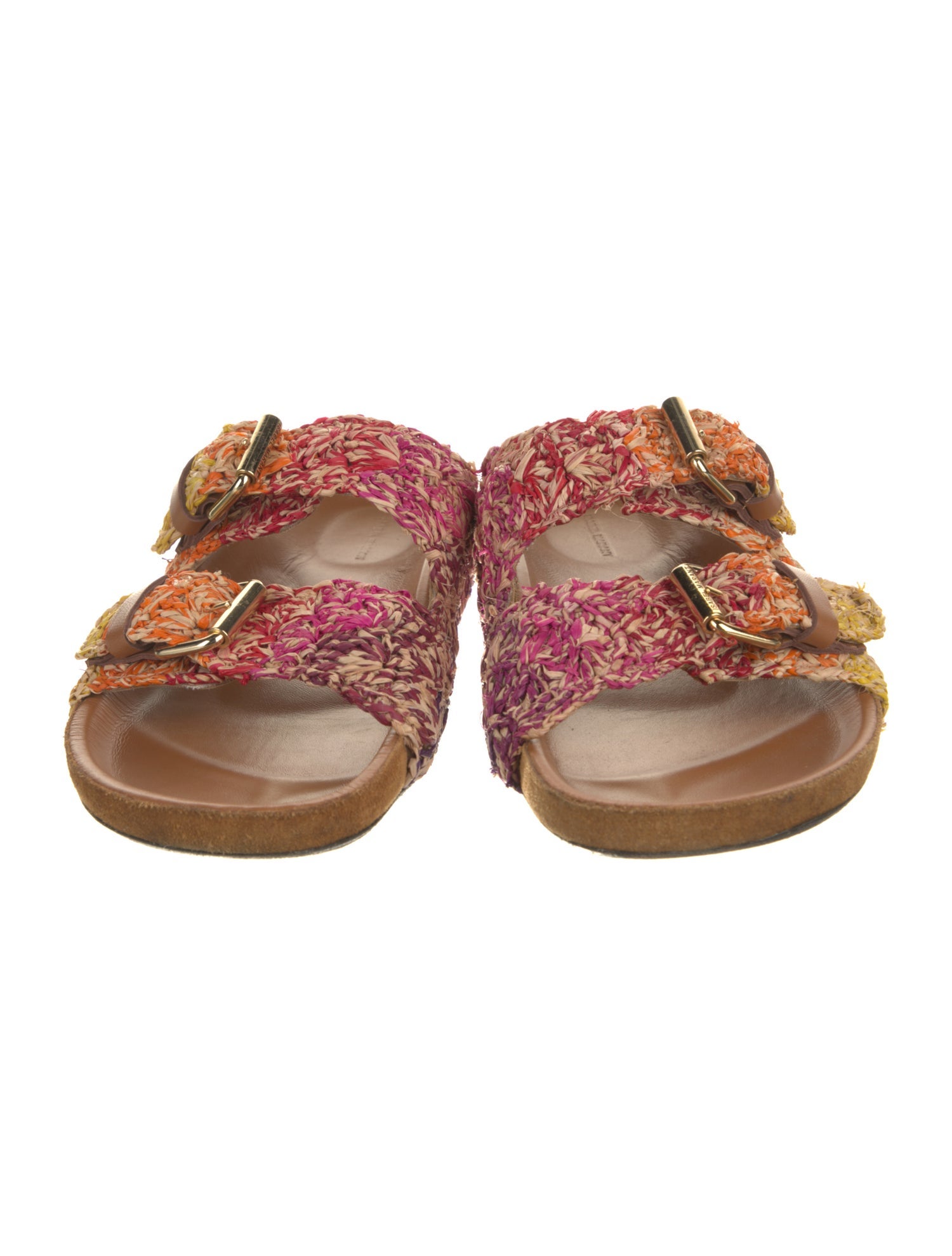 Isabel Marant Raffia Slides