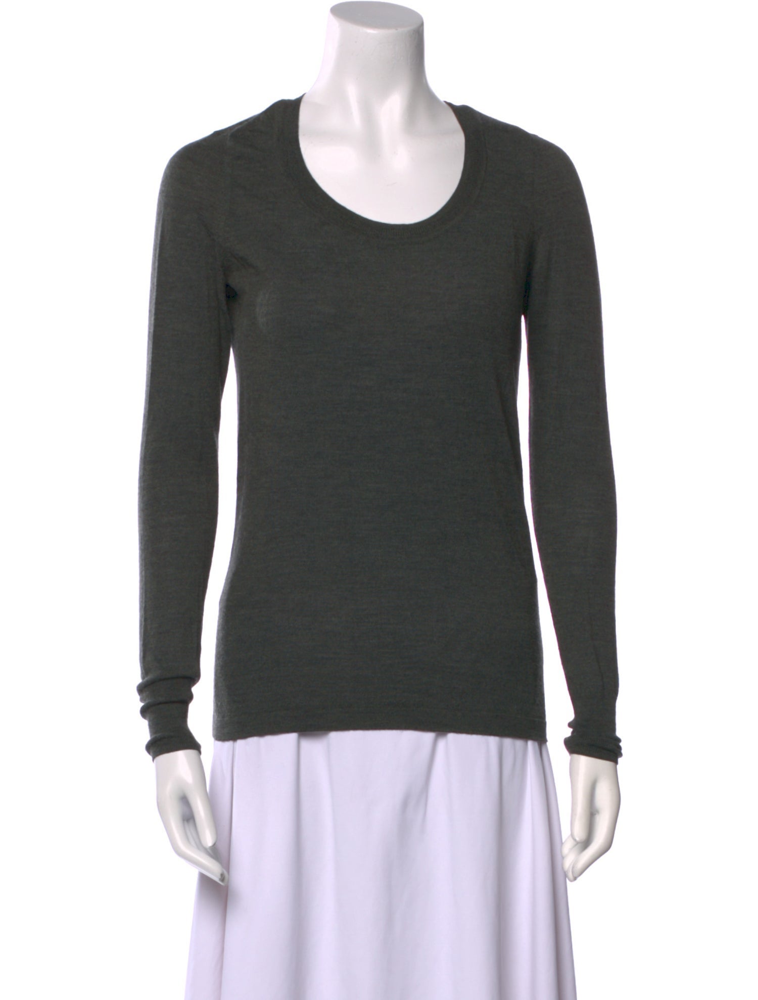 Isabel Marant Merino Wool Scoop Neck Sweater