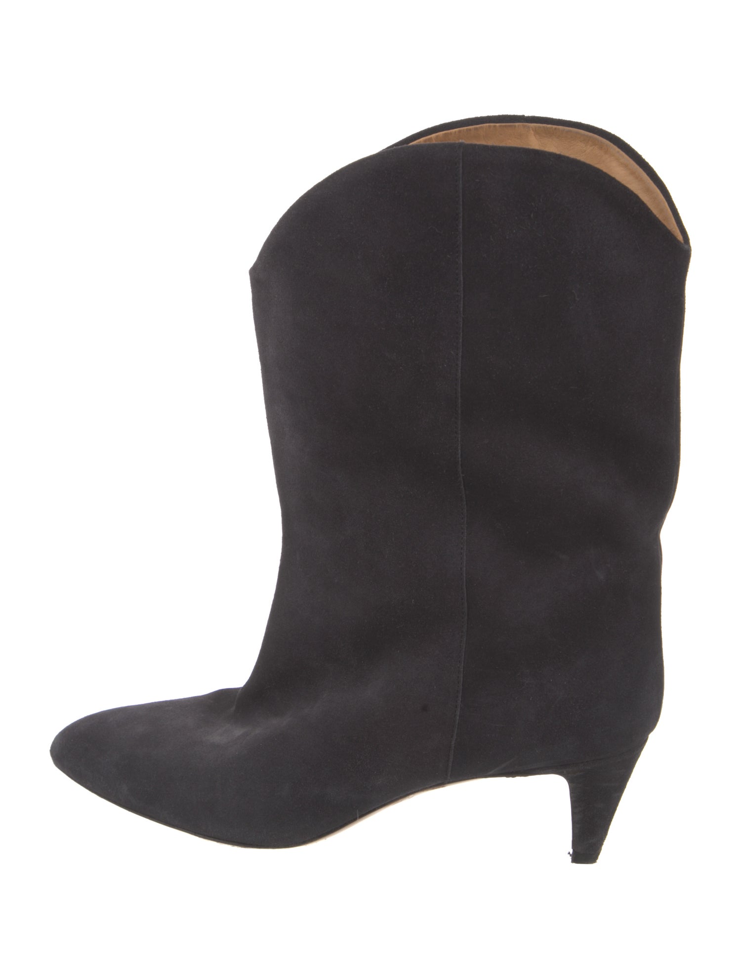 Isabel Marant Suede Western Boots