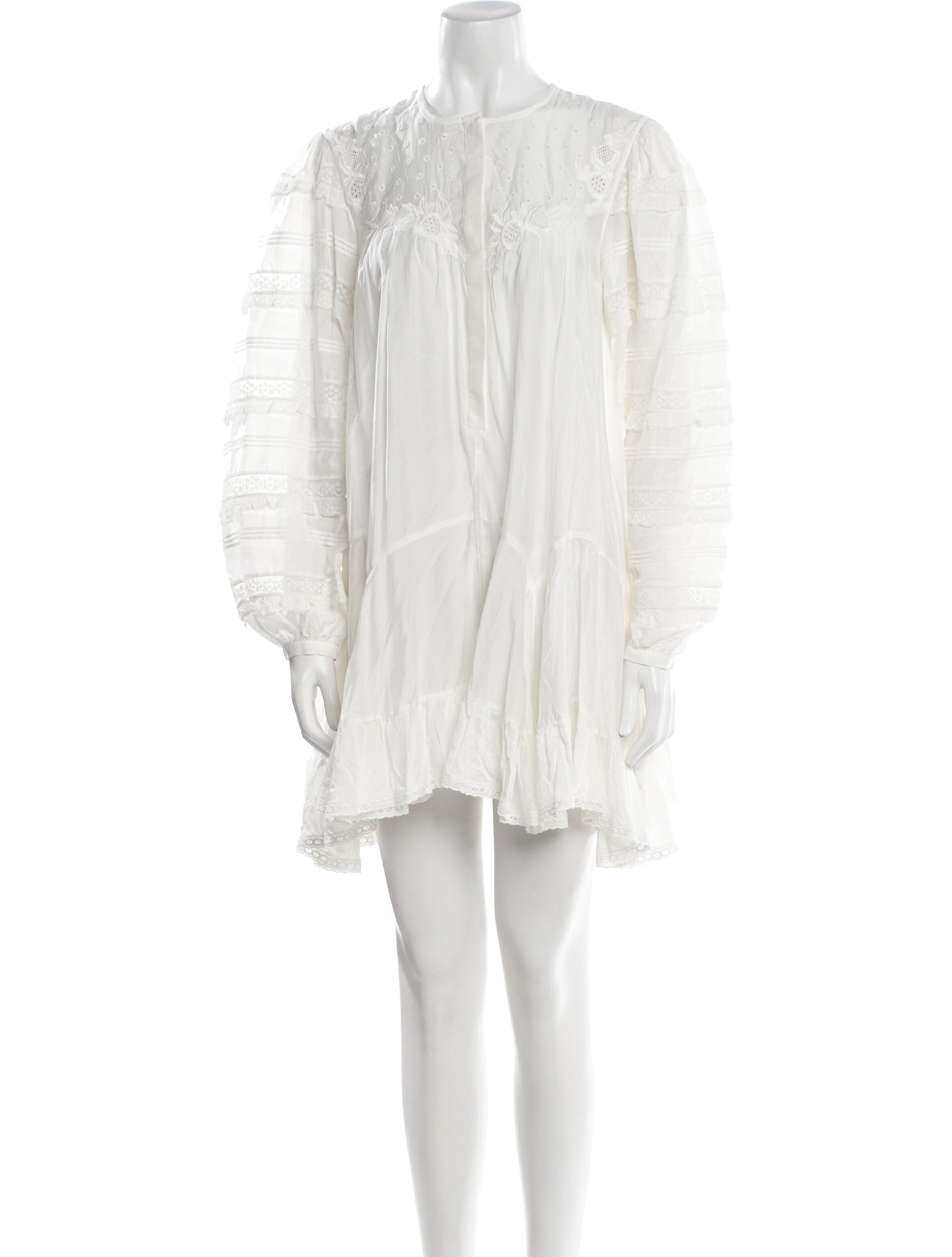 Isabel Marant Crew Neck Mini Dress