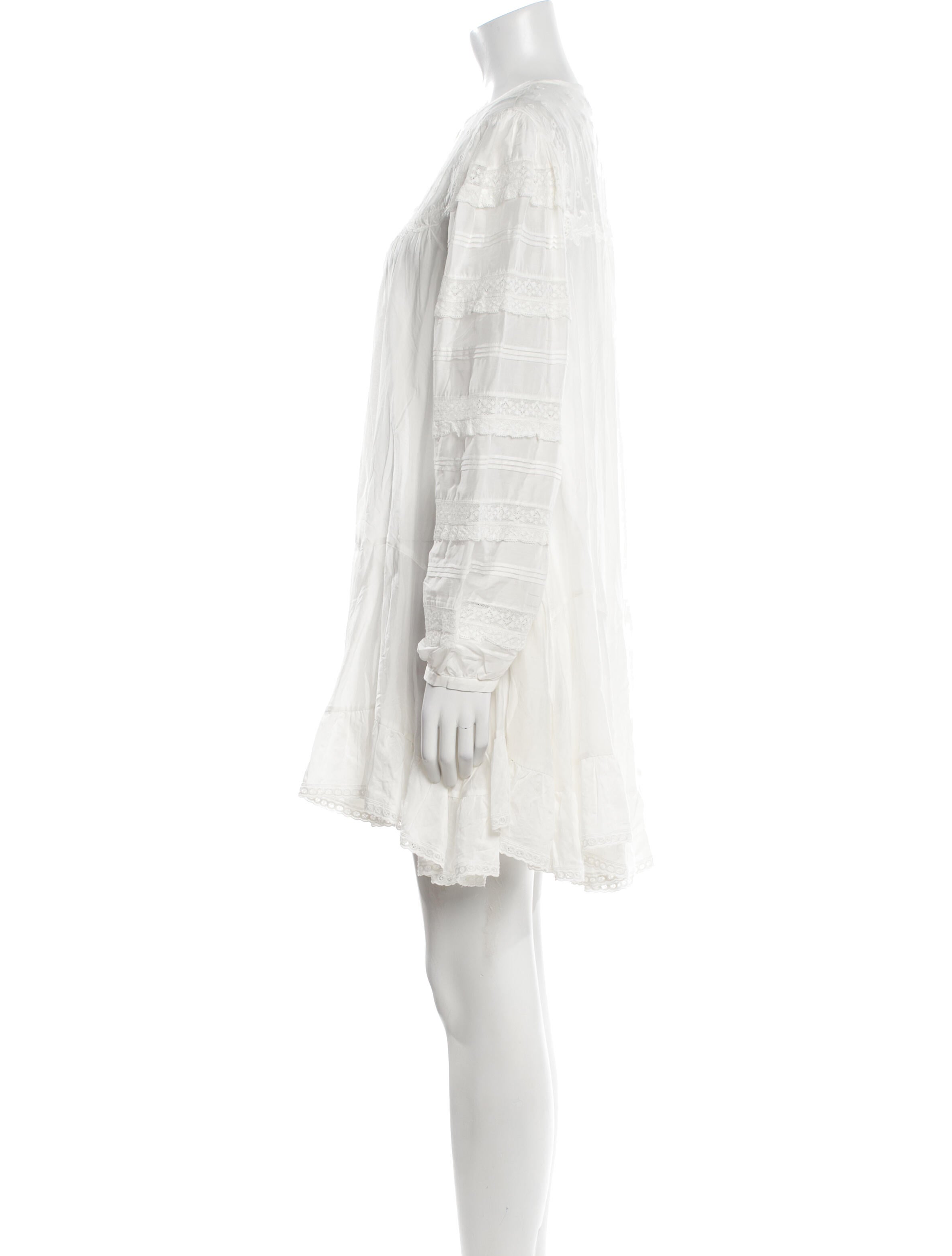 Isabel Marant Crew Neck Mini Dress