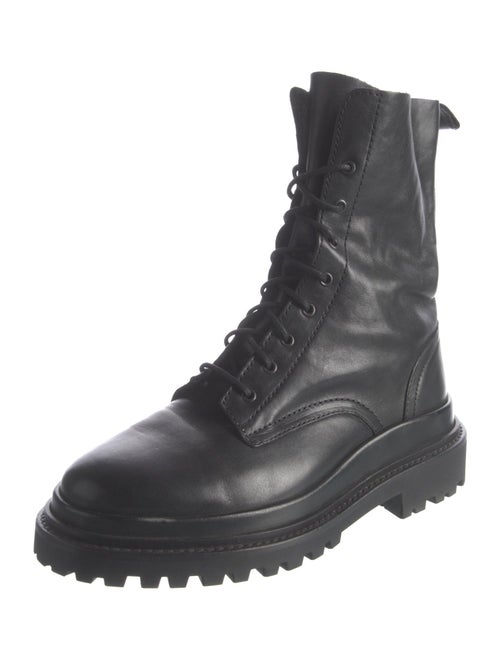 Isabel Marant Leather Combat Boots