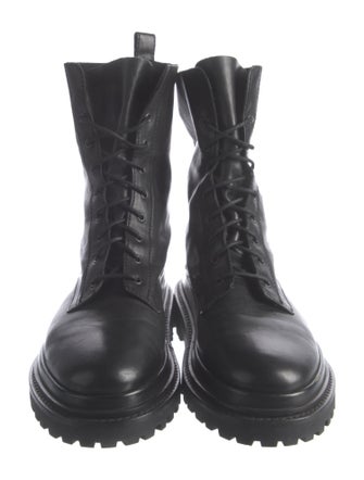 Isabel Marant Leather Combat Boots