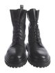 Isabel Marant Leather Combat Boots