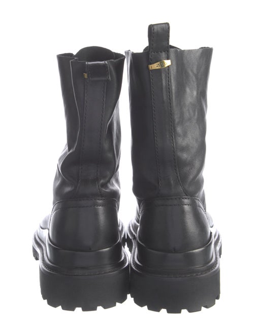 Isabel Marant Leather Combat Boots