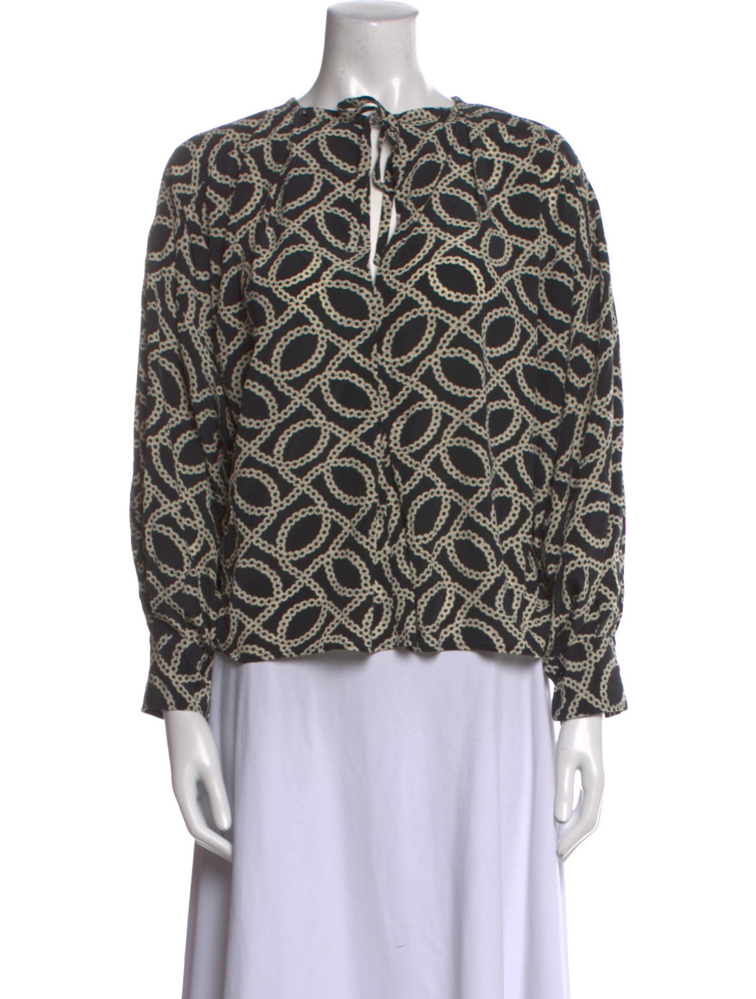 Isabel Marant Silk Printed Blouse