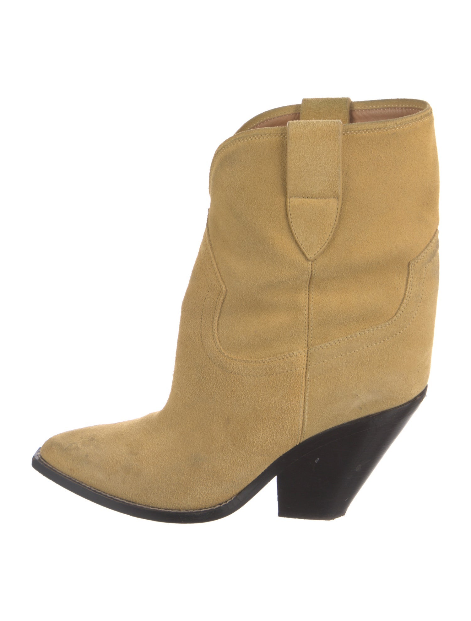 Isabel Marant Suede Western Boots