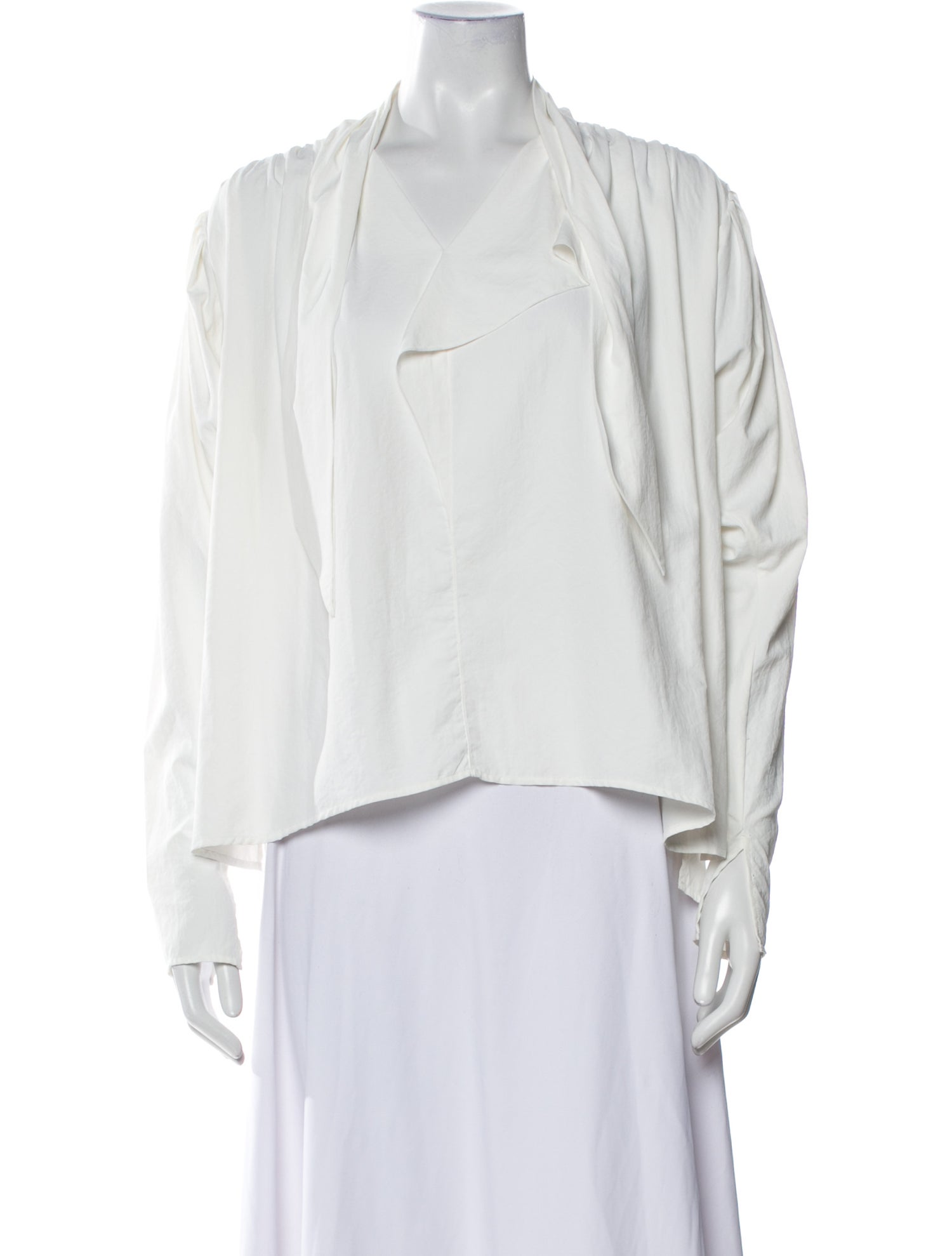 Isabel Marant V-Neck Long Sleeve Blouse