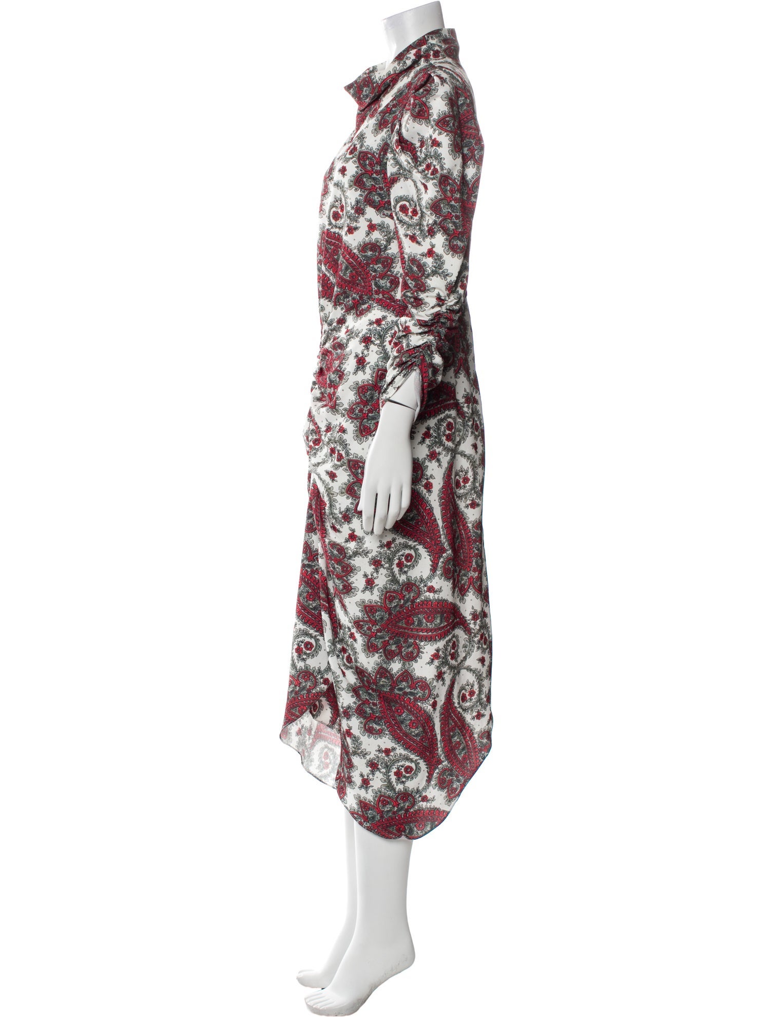 Isabel Marant Paisley Print Long Dress