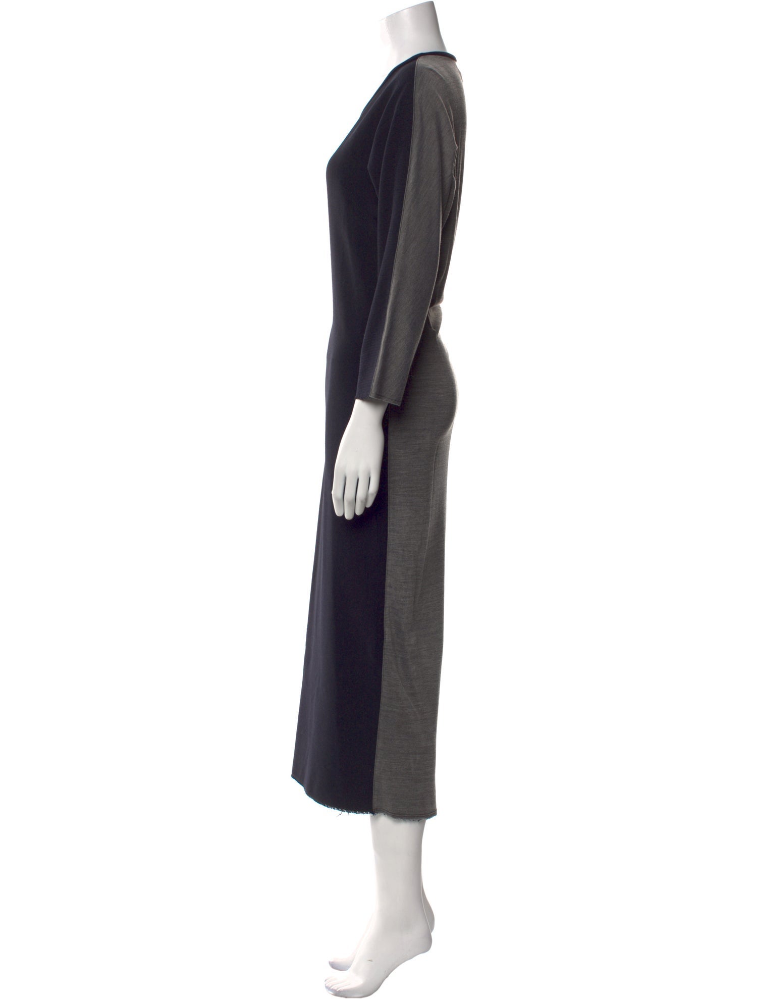 Isabel Marant Crew Neck Long Dress