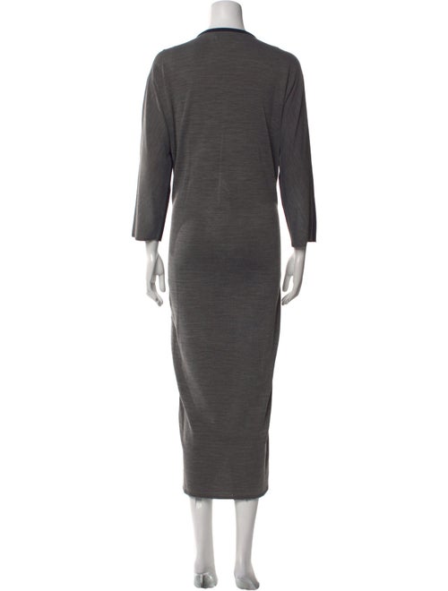 Isabel Marant Crew Neck Long Dress