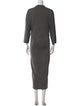 Isabel Marant Crew Neck Long Dress