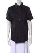 Isabel Marant Short Sleeve Button-Up Top