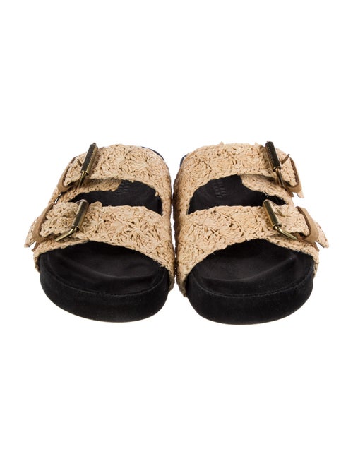Isabel Marant Raffia Slides