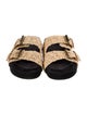 Isabel Marant Raffia Slides