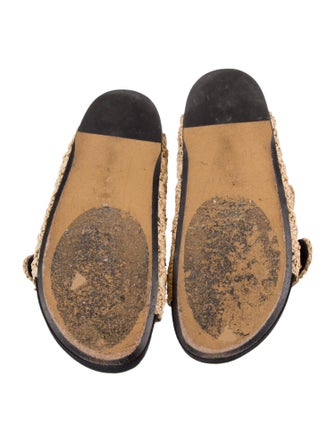 Isabel Marant Raffia Slides