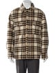 Isabel Marant Wool Plaid Print Jacket