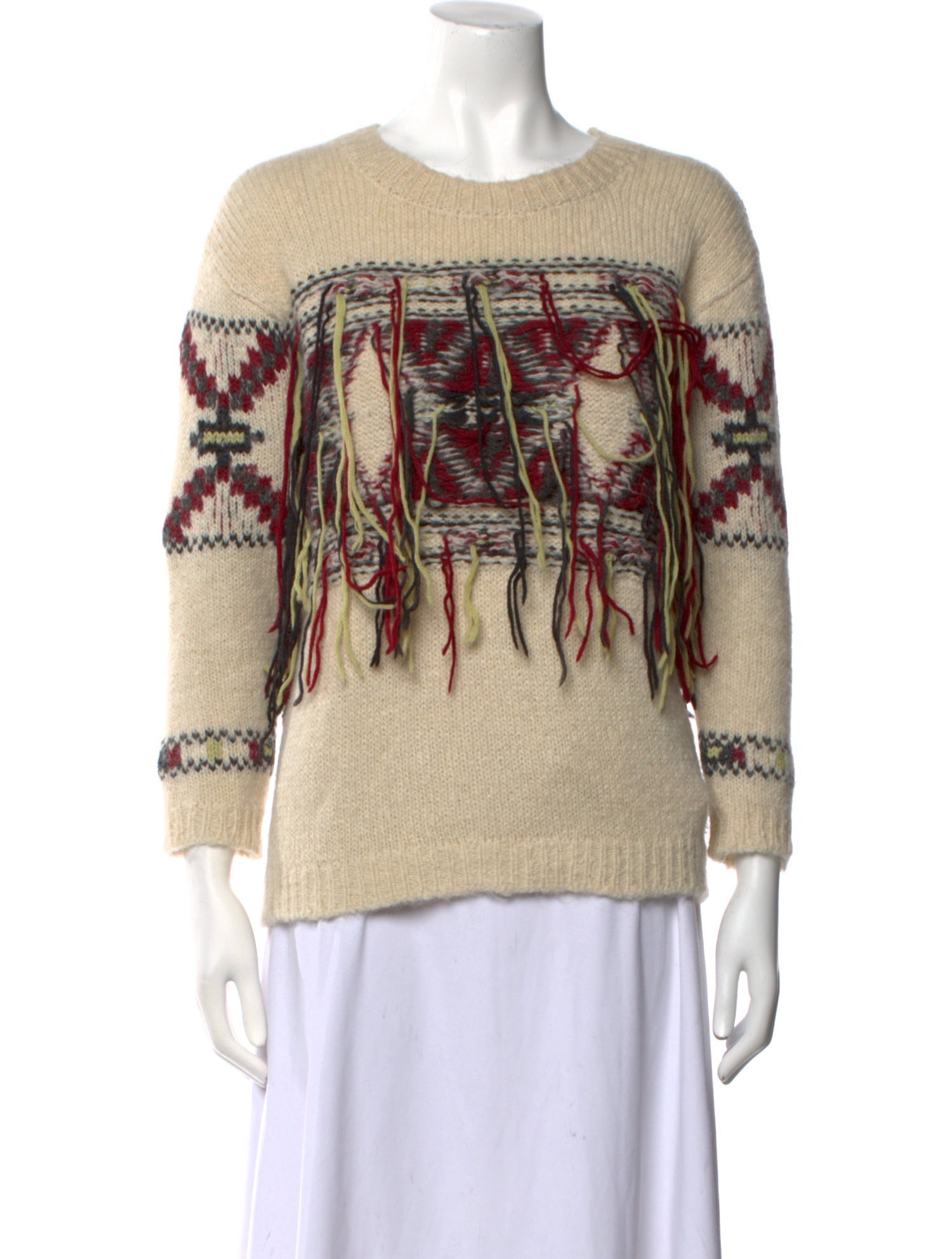 Isabel Marant Alpaca Printed Sweater