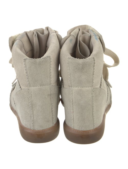 Isabel Marant Suede Wedge Sneakers