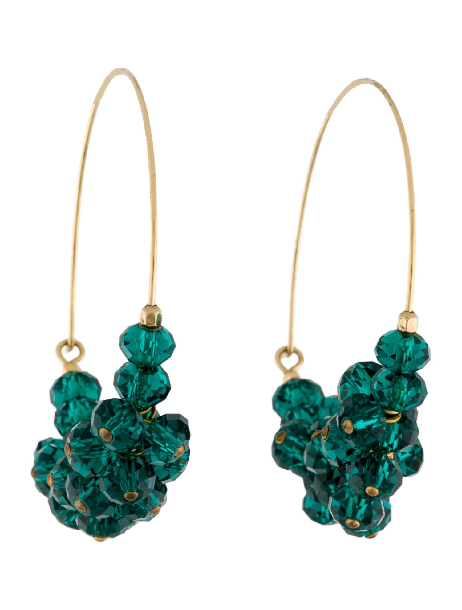 Isabel Marant Beaded Polly Hoop Earrings