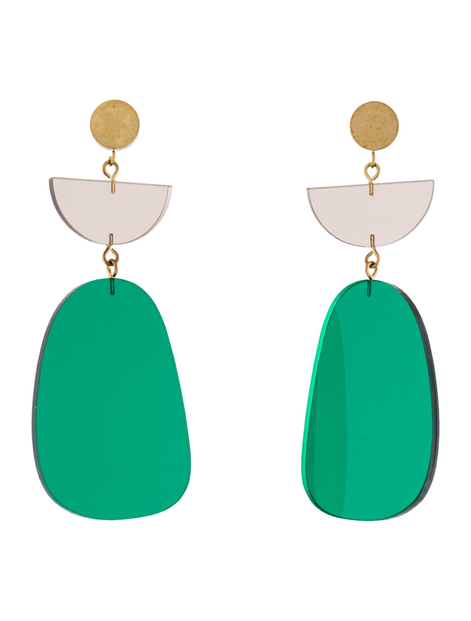 Isabel Marant Acrylic ' Other Potatoes' Drop Earrings