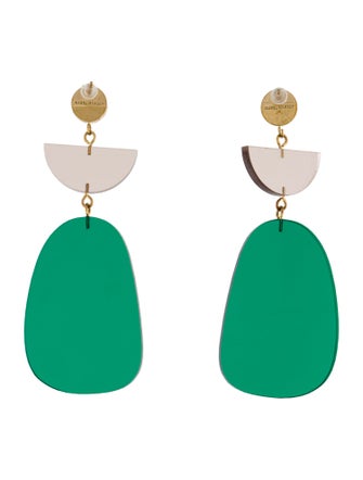 Isabel Marant Acrylic ' Other Potatoes' Drop Earrings
