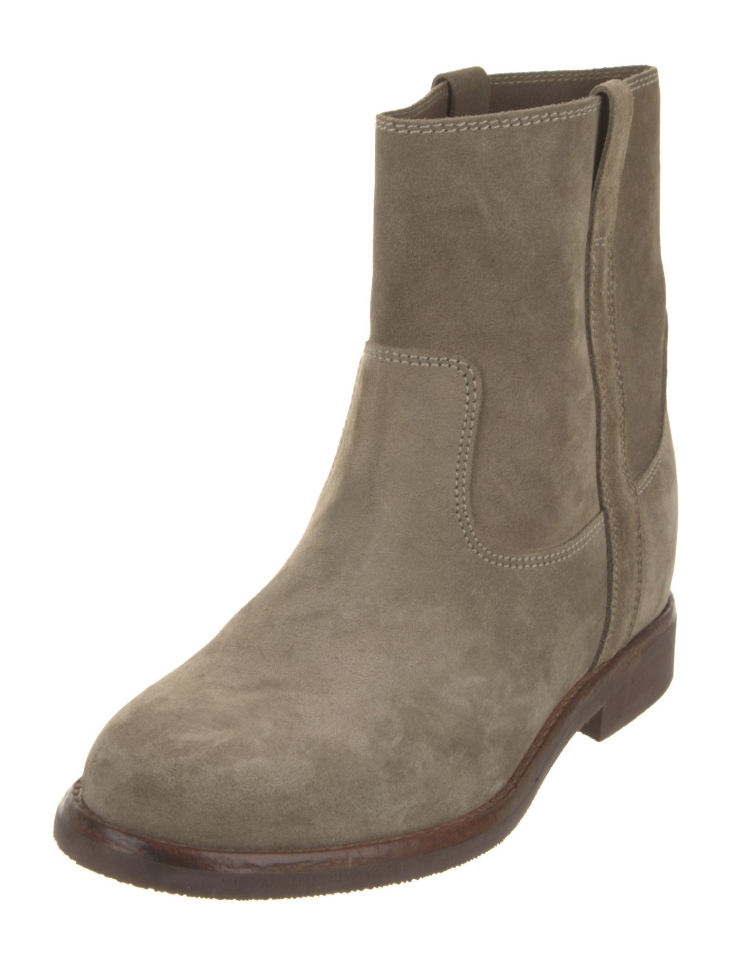 Isabel Marant Suede Moto Boots