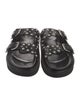 Isabel Marant Leather Studded Accents Slides
