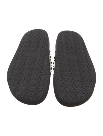 Isabel Marant Leather Studded Accents Slides