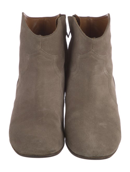 Isabel Marant Suede Western Boots