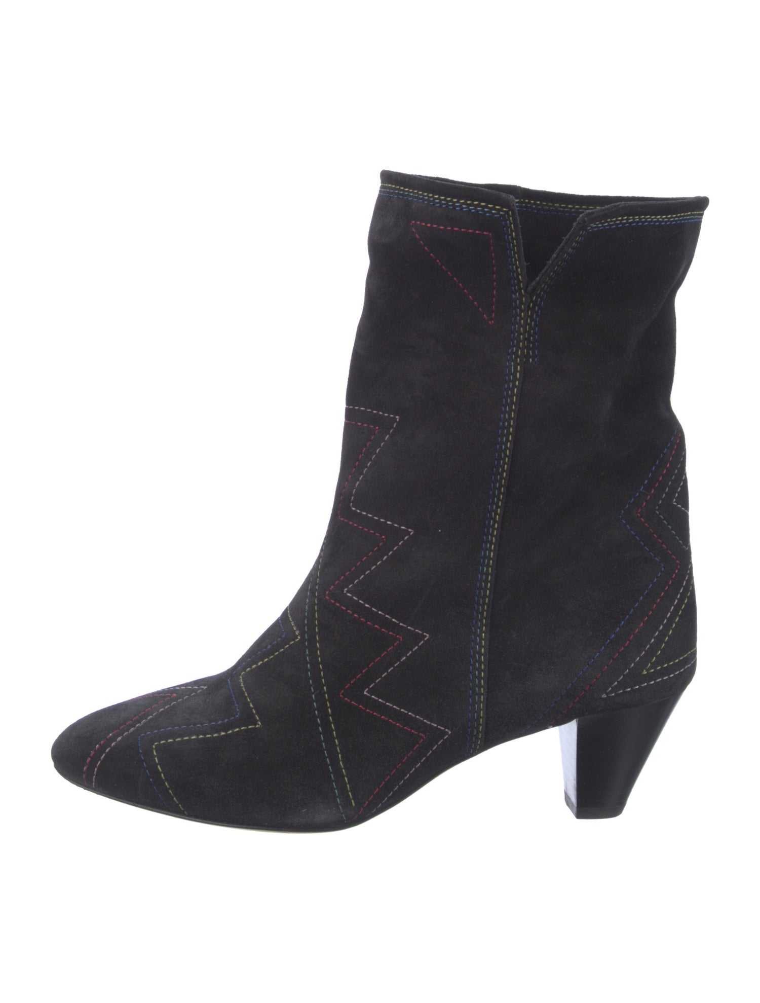 Isabel Marant Suede Patterned Boots