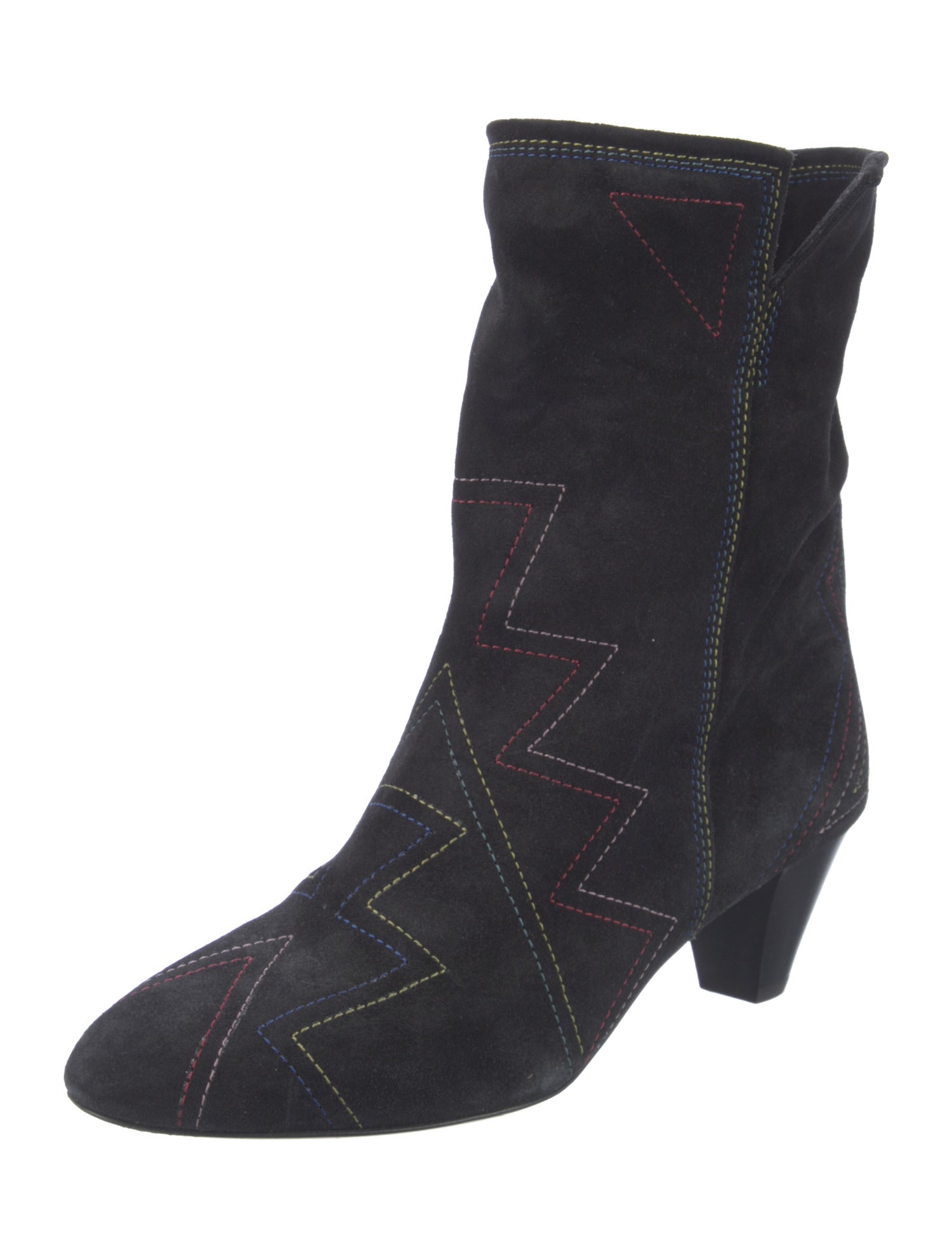 Isabel Marant Suede Patterned Boots
