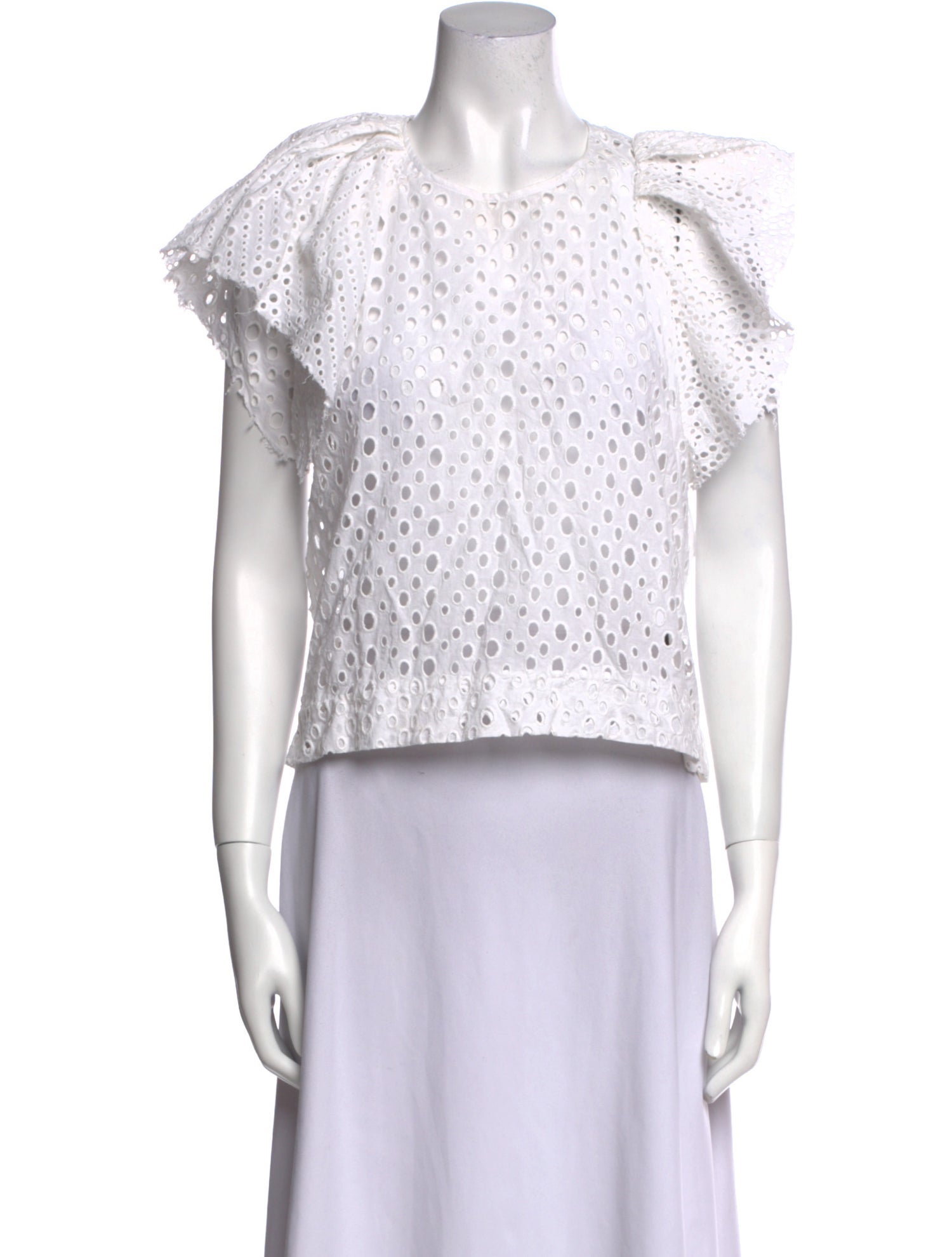 Isabel Marant Crew Neck Short Sleeve Top