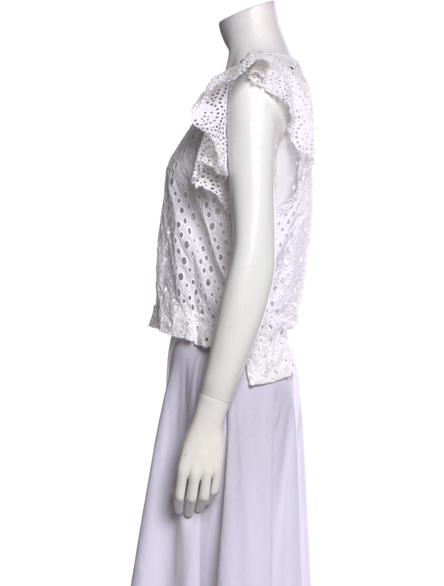 Isabel Marant Crew Neck Short Sleeve Top