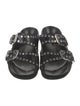 Isabel Marant Leather Studded Accents Slides