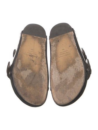 Isabel Marant Leather Studded Accents Slides