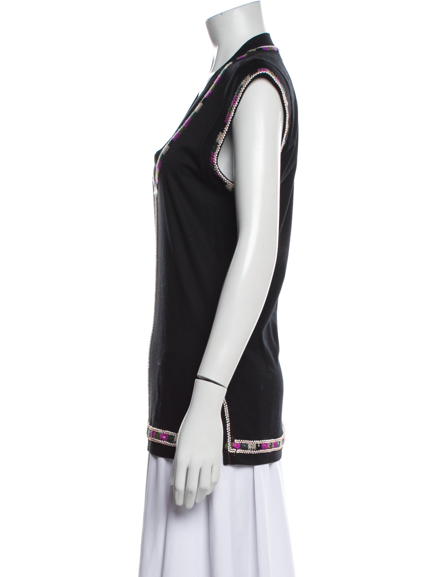 Isabel Marant V-Neck Short Sleeve Tunic