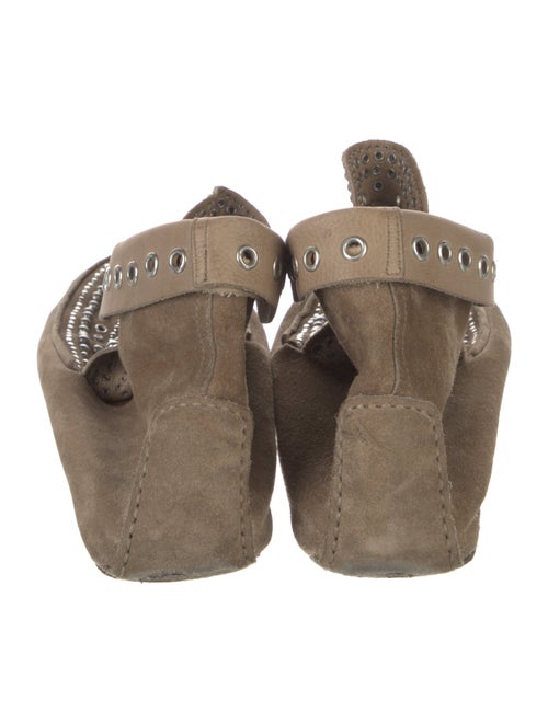 Isabel Marant Suede Studded Accents Loafers